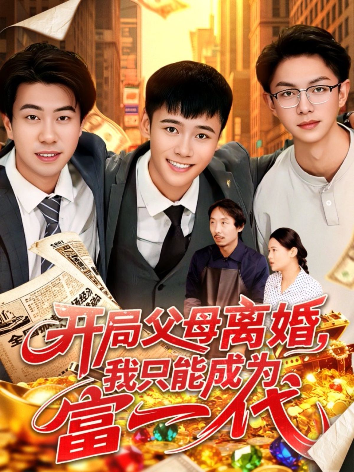 開局父母離婚，我只能成為富一代(全集)